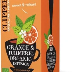 Clipper Orange & Turmeric Organic Infusion 20 Tea Bags