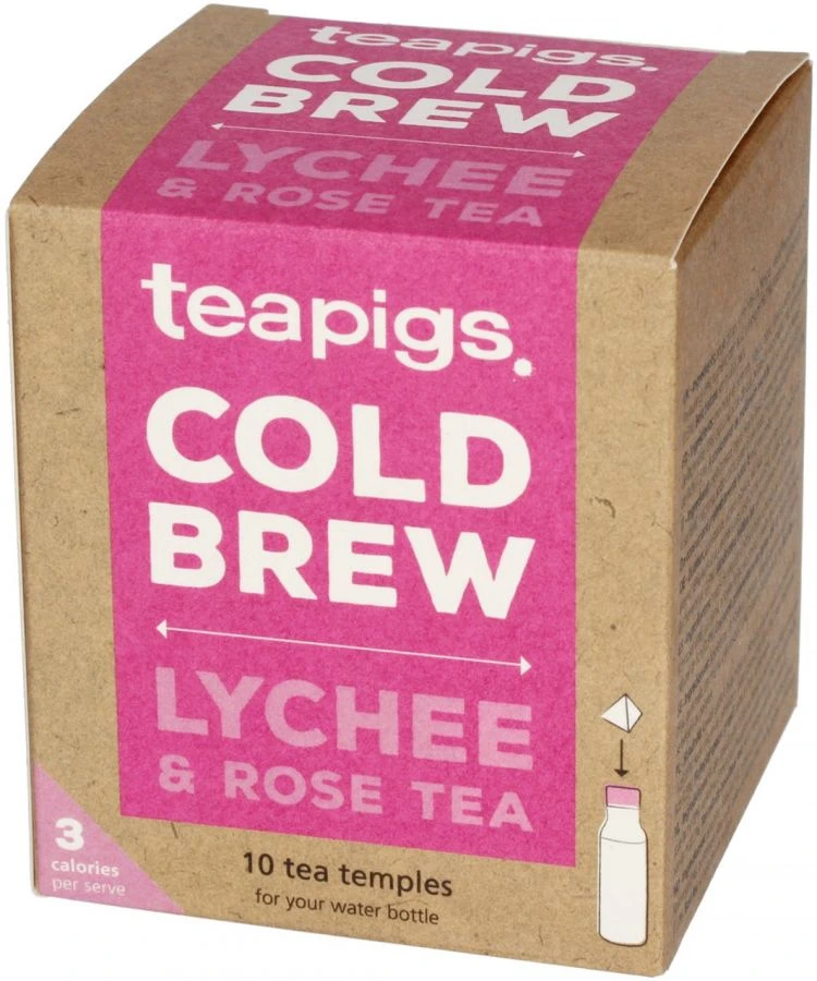 Teapigs Cold Brew Lychee & Rose Tea, 10 Tea Bags 3 Teapigs Cold Brew Lychee & Rose Tea, 10 Tea Bags
