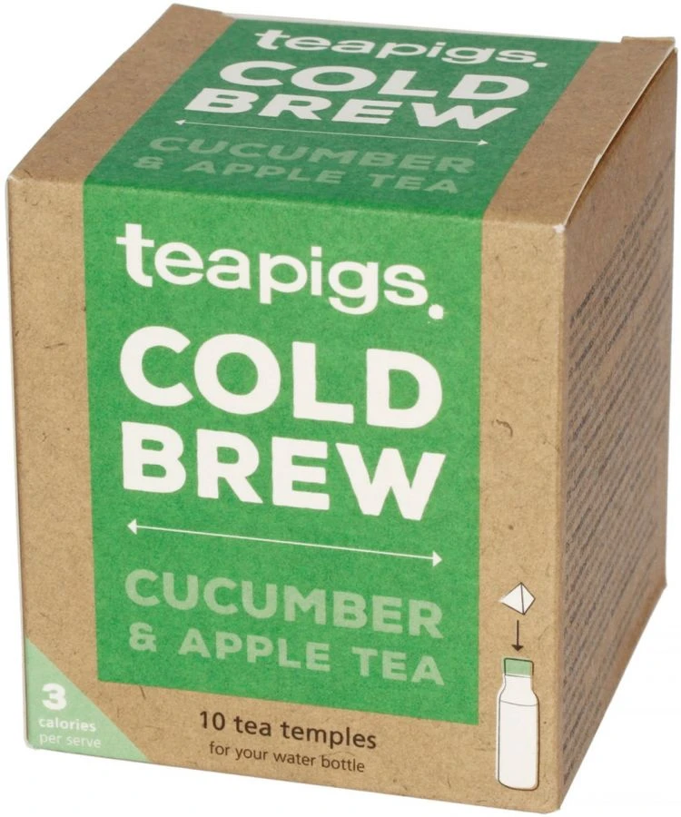 Teapigs Cold Brew Cucumber & Apple, 10 Tea Bags 2 Teapigs Cold Brew Cucumber & Apple, 10 Tea Bags