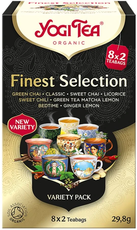Yogi Tea® Finest Selection 8 X Tea Bags 3 Yogi Tea® Finest Selection 8 X Tea Bags
