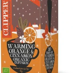 Clipper Organic Warming Orange & Cinnamon Infusion 20 Tea Bags