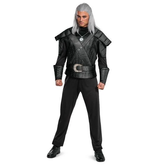 Men's The Witcher Geralt Classic Costume 3 Men's The Witcher Geralt Classic Costume