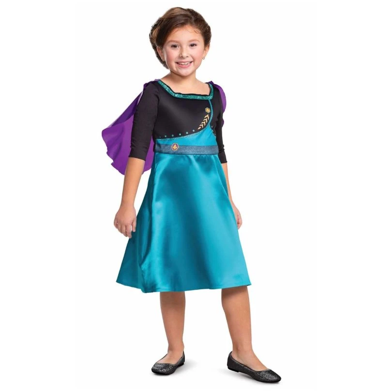 Kids Disney Queen Anna Frozen Standard Costume 3 Kids Disney Queen Anna Frozen Standard Costume