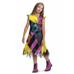 Kids Sally Skellington Nightmare Before Christmas Costume Disney
