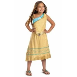 Kids Disney Princess Pocahontas Costume Official  
