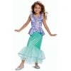 Kids Disney Ariel Little Mermaid Deluxe Costume Official -Clipper Teas shop 192995051393.main