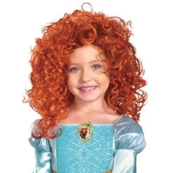 Kids Disney Princess Merida Costume Wig