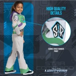 Kids Disney Buzz Lightyear Space Ranger Classic Costume 13 Kids Disney Buzz Lightyear Space Ranger Classic Costume -Clipper Teas shop 192995075115.pt03
