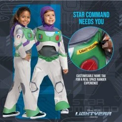 Kids Disney Buzz Lightyear Space Ranger Classic Costume 14 Kids Disney Buzz Lightyear Space Ranger Classic Costume -Clipper Teas shop 192995075115.pt04