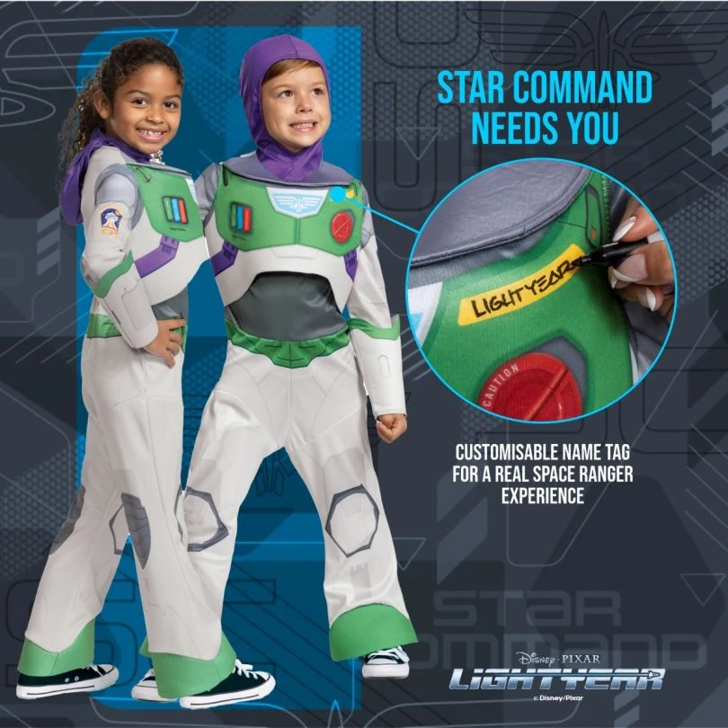 Kids Disney Buzz Lightyear Space Ranger Classic Costume 7 Kids Disney Buzz Lightyear Space Ranger Classic Costume - Image 5