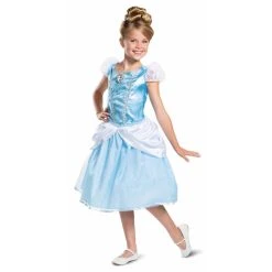 Kids Disney Cinderella Deluxe Costume Official
