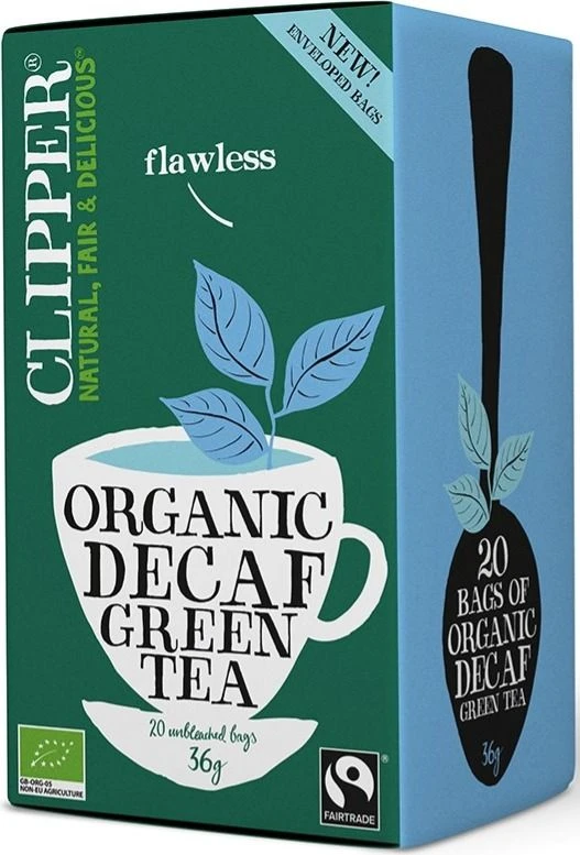 Clipper Organic Decaf Green Tea 20 Bags 3 Clipper Organic Decaf Green Tea 20 Bags