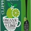 Clipper Organic Green Tea & Lime & Ginger 20 Bags -Clipper Teas shop 4665 3a3fb305028e4bd846ca5d728dabec7e