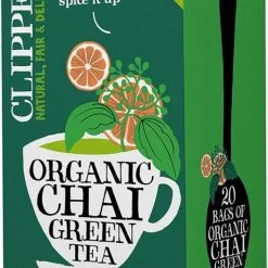 Clipper Organic Chai Green Tea 20 Bags