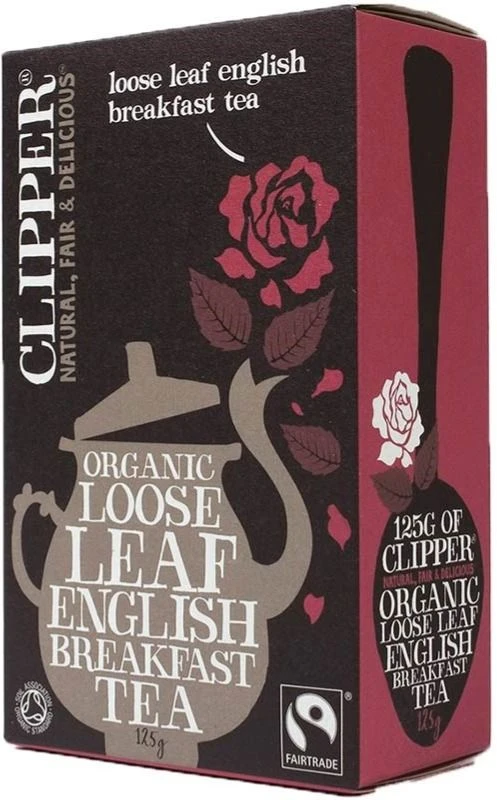 Clipper Organic Loose Leaf English Breakfast Tea 125 G 3 Clipper Organic Loose Leaf English Breakfast Tea 125 G