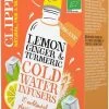 Clipper Organic Lemon, Ginger & Turmeric Cold Water Infusers 10 Bags