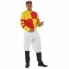 Mens Red & Yellow Jockey Costume -Clipper Teas shop 5055305406175.main