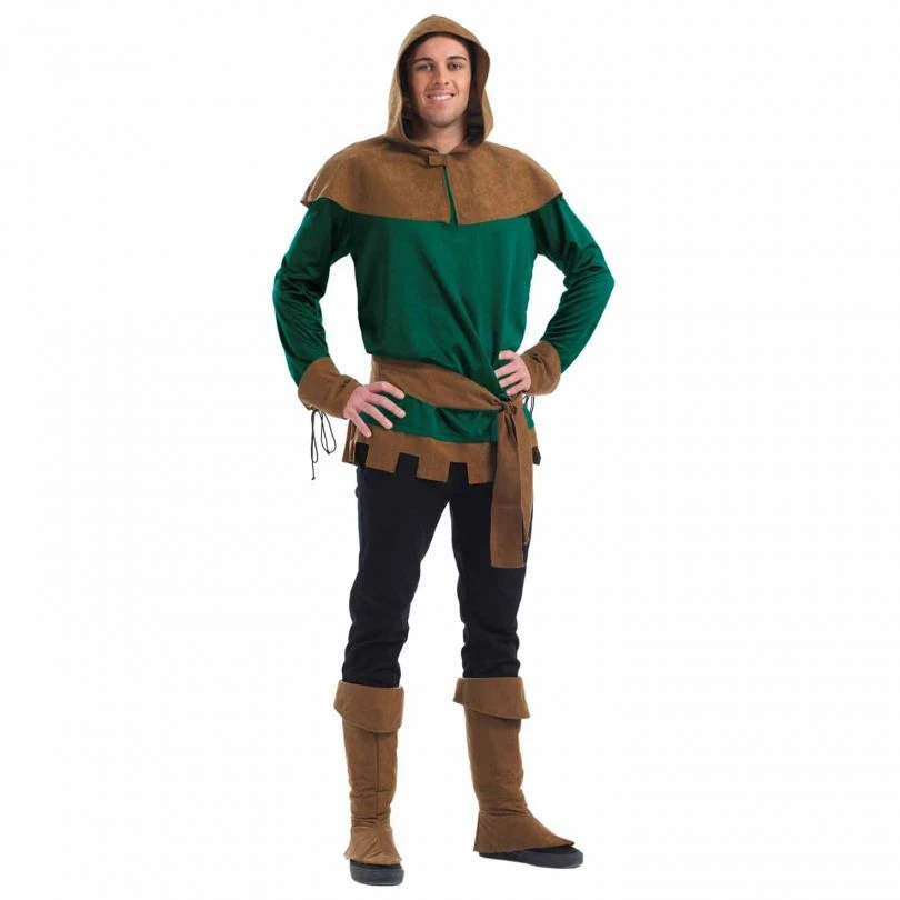 Mens Sherwood Forest Thief Costume 3 Mens Sherwood Forest Thief Costume