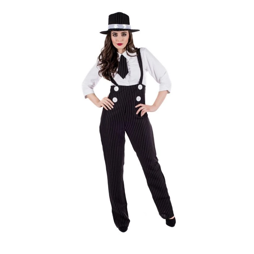 Womens 20s Gangster Costume 4 Womens 20s Gangster Costume - Image 2