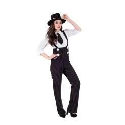 Womens 20s Gangster Costume 7 Womens 20s Gangster Costume -Clipper Teas shop 5055305442906.pt04 1