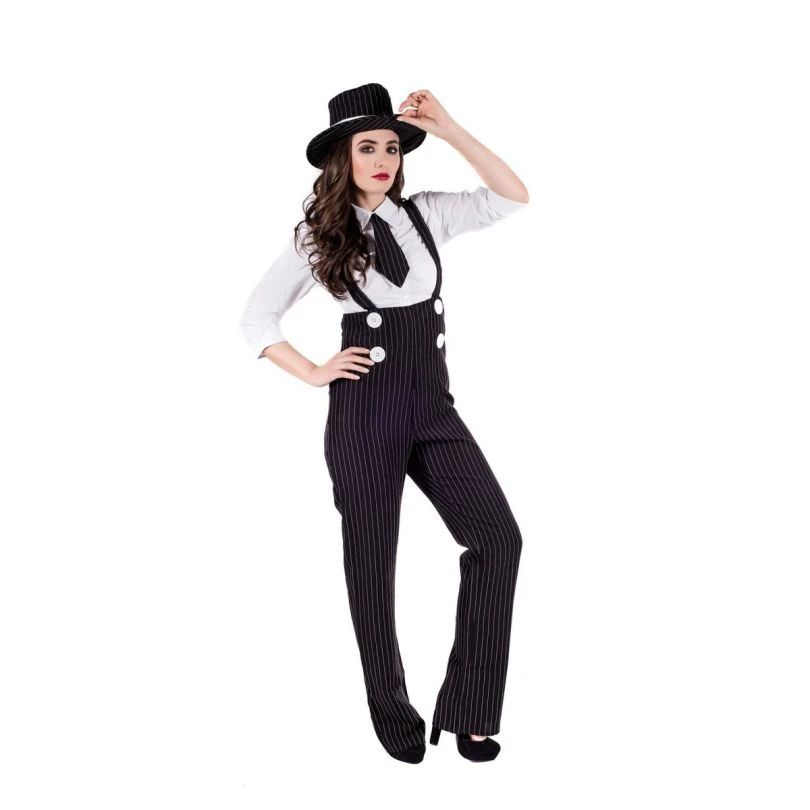 Womens 20s Gangster Costume 5 Womens 20s Gangster Costume - Image 3