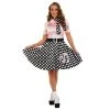 Womens 50s Rock N Roll Costume -Clipper Teas shop 5055305443439.main