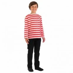 Kids Red & White Jumper Costume