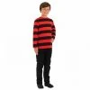 Kids Black & Red Striped Jumper -Clipper Teas shop 5055305443866.main