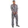 Mens Arrow Print Prisoner Costume -Clipper Teas shop 5055305468463.main