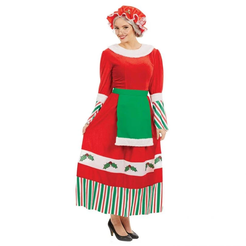 Womens Mrs Claus Costume 3 Womens Mrs Claus Costume
