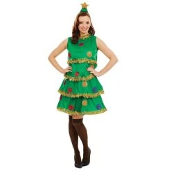 Womens Christmas Tree Costume
