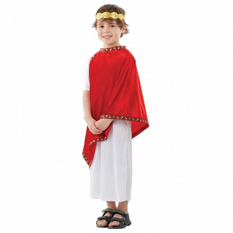 Kids Roman Emperor Costume 3 Kids Roman Emperor Costume