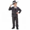 Kids 20s Pinstripe Gangster Costume -Clipper Teas shop 5055305478714.main