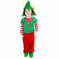 Kids Christmas Elf Costume