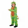 Kids Green & Orange Dinosaur Costume 1 Kids Green & Orange Dinosaur Costume -Clipper Teas shop 5055305482414.main