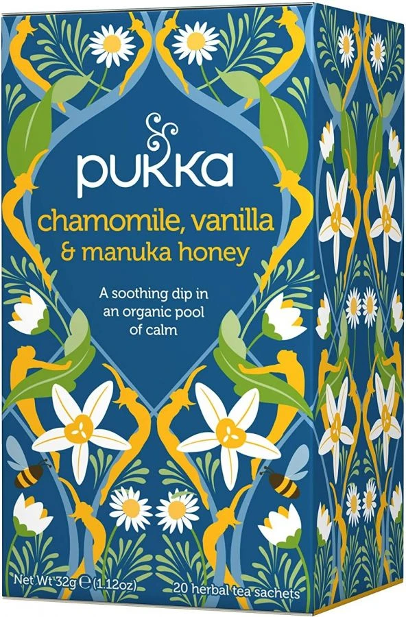 Pukka Organic Chamomile, Vanilla & Manuka Honey 20 Tea Bags 3 Pukka Organic Chamomile, Vanilla & Manuka Honey 20 Tea Bags