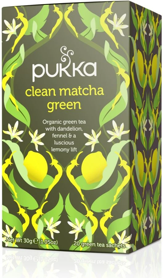 Pukka Organic Clean Matcha Green 20 Tea Bags 3 Pukka Organic Clean Matcha Green 20 Tea Bags
