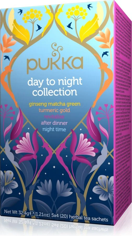 Pukka Organic Day To Night Collection 20 Tea Bags 3 Pukka Organic Day To Night Collection 20 Tea Bags