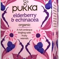 Pukka Organic Elderberry & Echinacea 20 Tea Bags