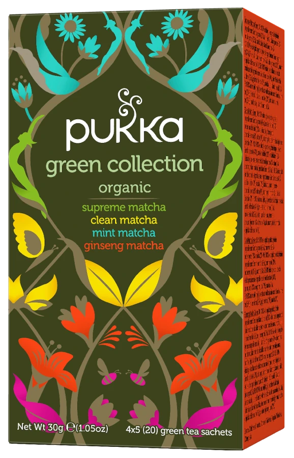 Pukka Organic Green Collection 20 Tea Bags 3 Pukka Organic Green Collection 20 Tea Bags