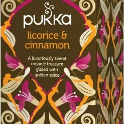 Pukka Organic Licorice & Cinnamon 20 Tea Bags