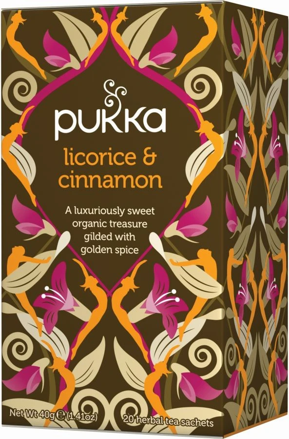 Pukka Organic Licorice & Cinnamon 20 Tea Bags 3 Pukka Organic Licorice & Cinnamon 20 Tea Bags