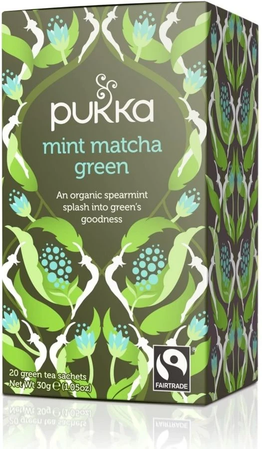 Pukka Organic Mint Matcha Green 20 Tea Bags 3 Pukka Organic Mint Matcha Green 20 Tea Bags