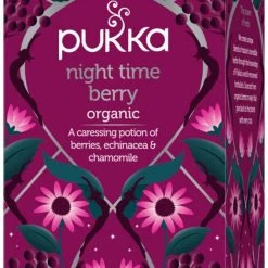 Pukka Organic Night Time Berry 20 Tea Bags