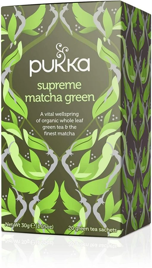 Pukka Organic Supreme Matcha Green 20 Tea Bags 3 Pukka Organic Supreme Matcha Green 20 Tea Bags