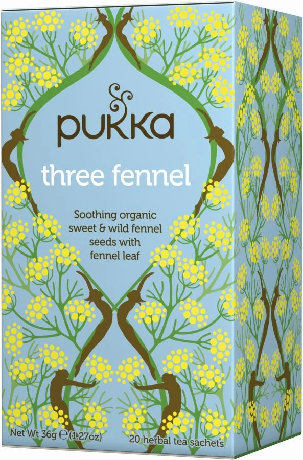 Pukka Organic Three Fennel 20 Tea Bags 3 Pukka Organic Three Fennel 20 Tea Bags