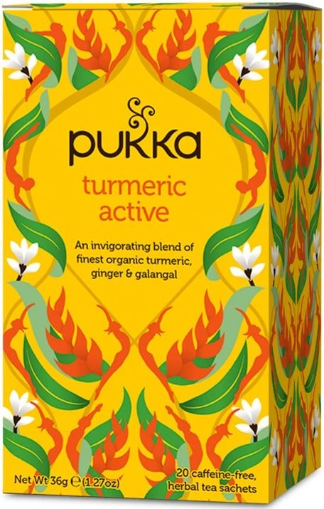 Pukka Organic Turmeric Active 20 Tea Bags 3 Pukka Organic Turmeric Active 20 Tea Bags