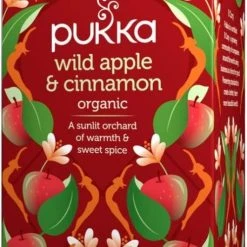 Pukka Organic Wild Apple & Cinnamon 20 Tea Bags