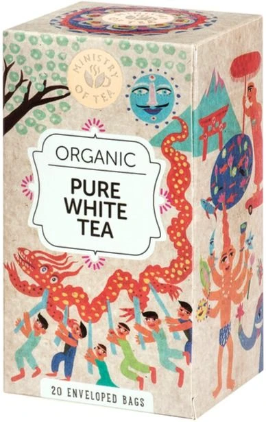 Ministry Of Tea Organic Pure White Tea 20 Tea Bags 3 Ministry Of Tea Organic Pure White Tea 20 Tea Bags