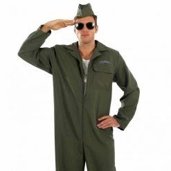 Mens Fighter Pilot Costume 7 Mens Fighter Pilot Costume -Clipper Teas shop 5 0 5055305403952.pt01